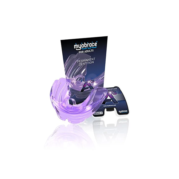 MA3Lp Myobrace для взрослых Этап 3 Ретенция. LARGE / Пурпурный (MRC)