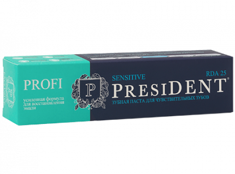 Зубная паста PRESIDENT®PROFI Sensitive 50 мл