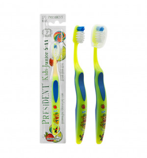 Зубная щетка Kids-Junior от 5 до 11 лет (PresiDENT)